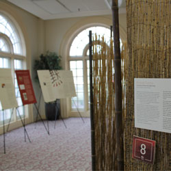 The Stepping into Silence exhibit.