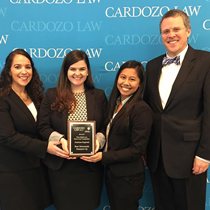 Regent University School of Law’s Price Media Moot Court Team. Photo courtesy of Regent University Moot Court Board Facebook page.