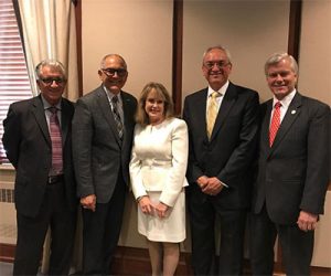 Several Regent professors and alumni participated in a National Day of Prayer observance.