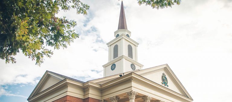 Regent University's beautiful chapel in Virginia Beach, VA 23464.