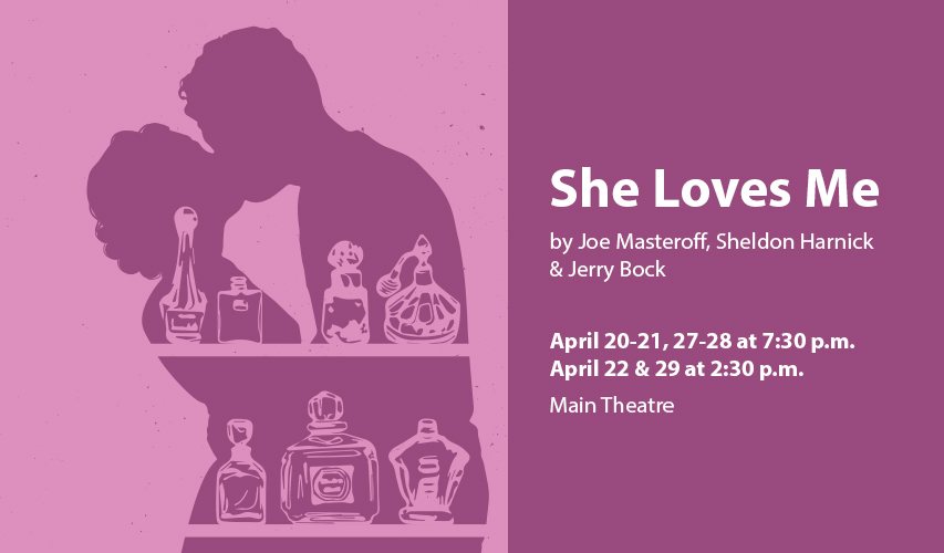 She Loves Me, the classic musical comedy, opens at Regent University's Dede Robertson Theatre.