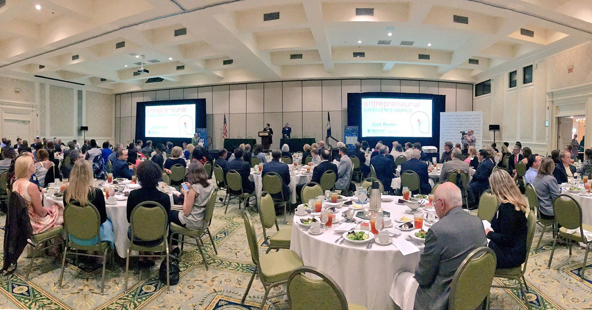 The annual Entrepreneurial Excellence Awards hosted by Regent University and Inside Business.