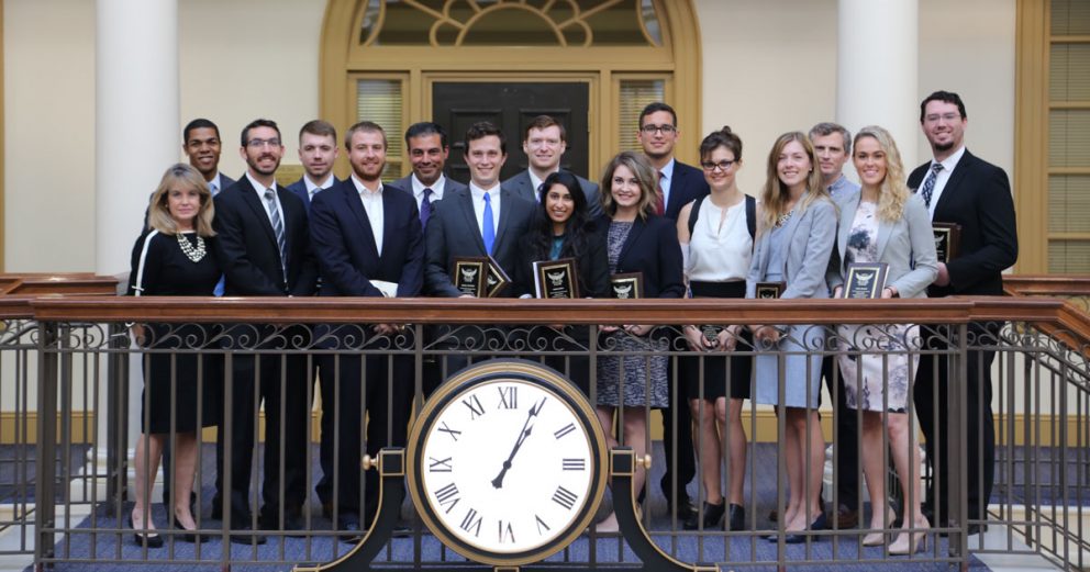 Regent University School of Law faculty and students.