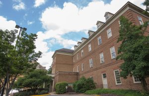 One side of Robertson Hall.