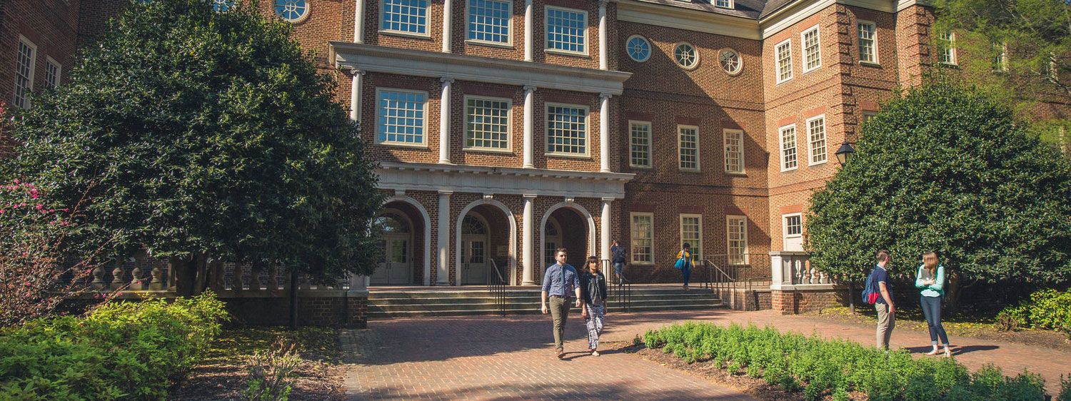 Students at Regent University, which offers undergraduate programs through its College of Arts & Sciences.