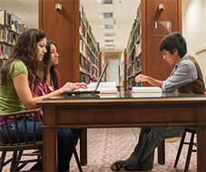 Students at Regent University, Virginia Beach.