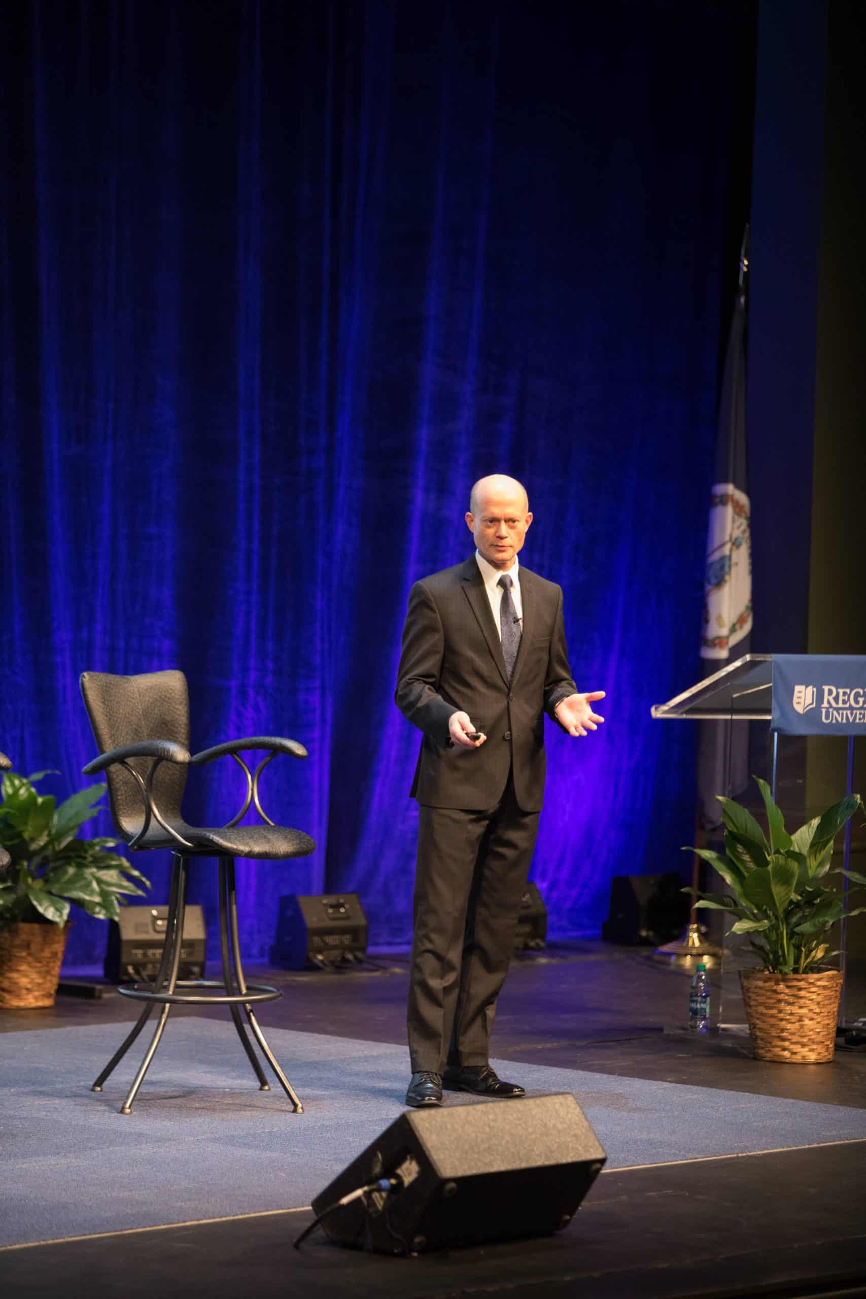 The Cybersecurity Summit at Regent University, Virginia Beach. Photo courtesy of Eric Lusher.