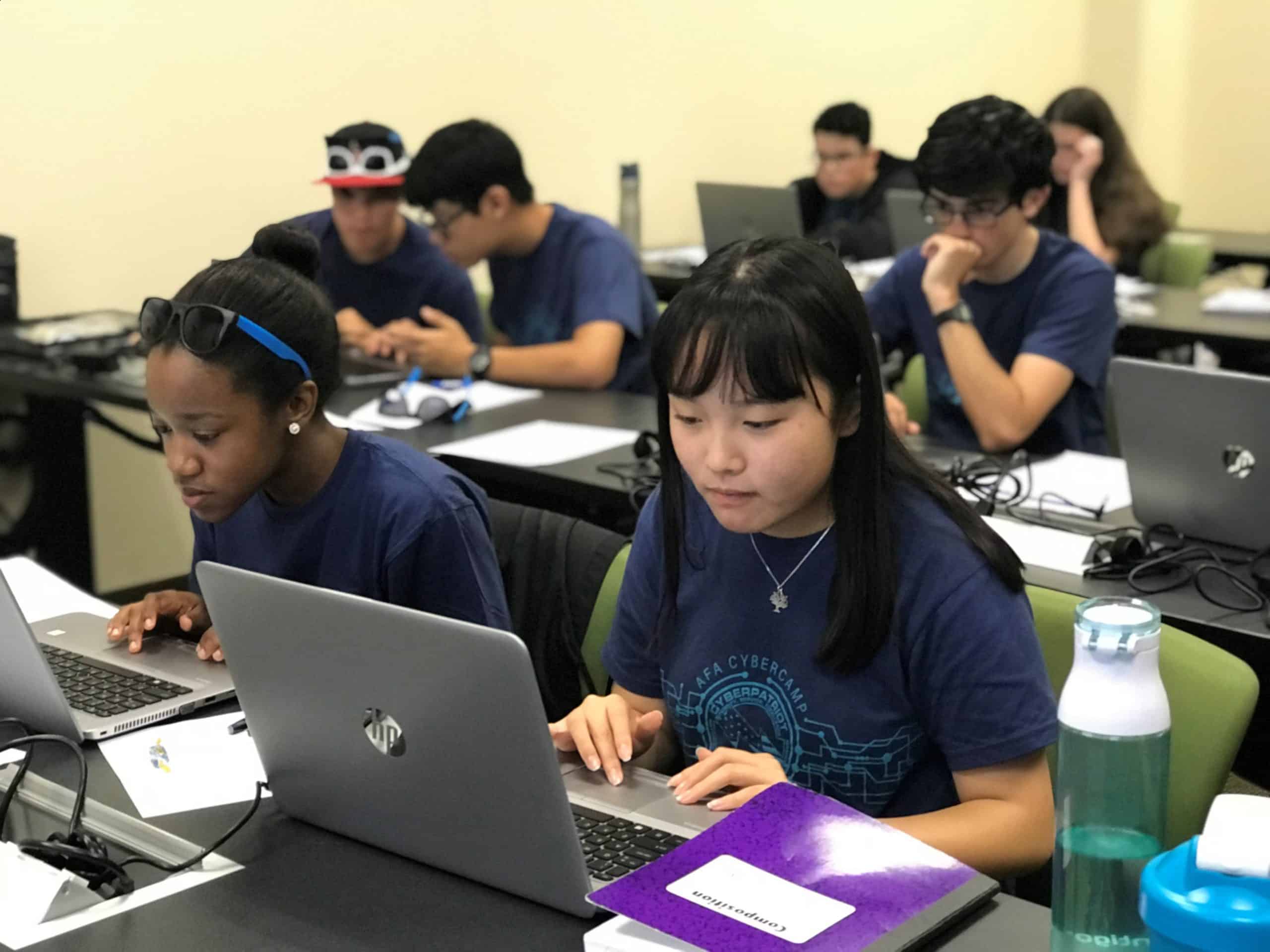 Regent University hosted a weeklong Air Force Association (AFA) CyberCamp for high school students.