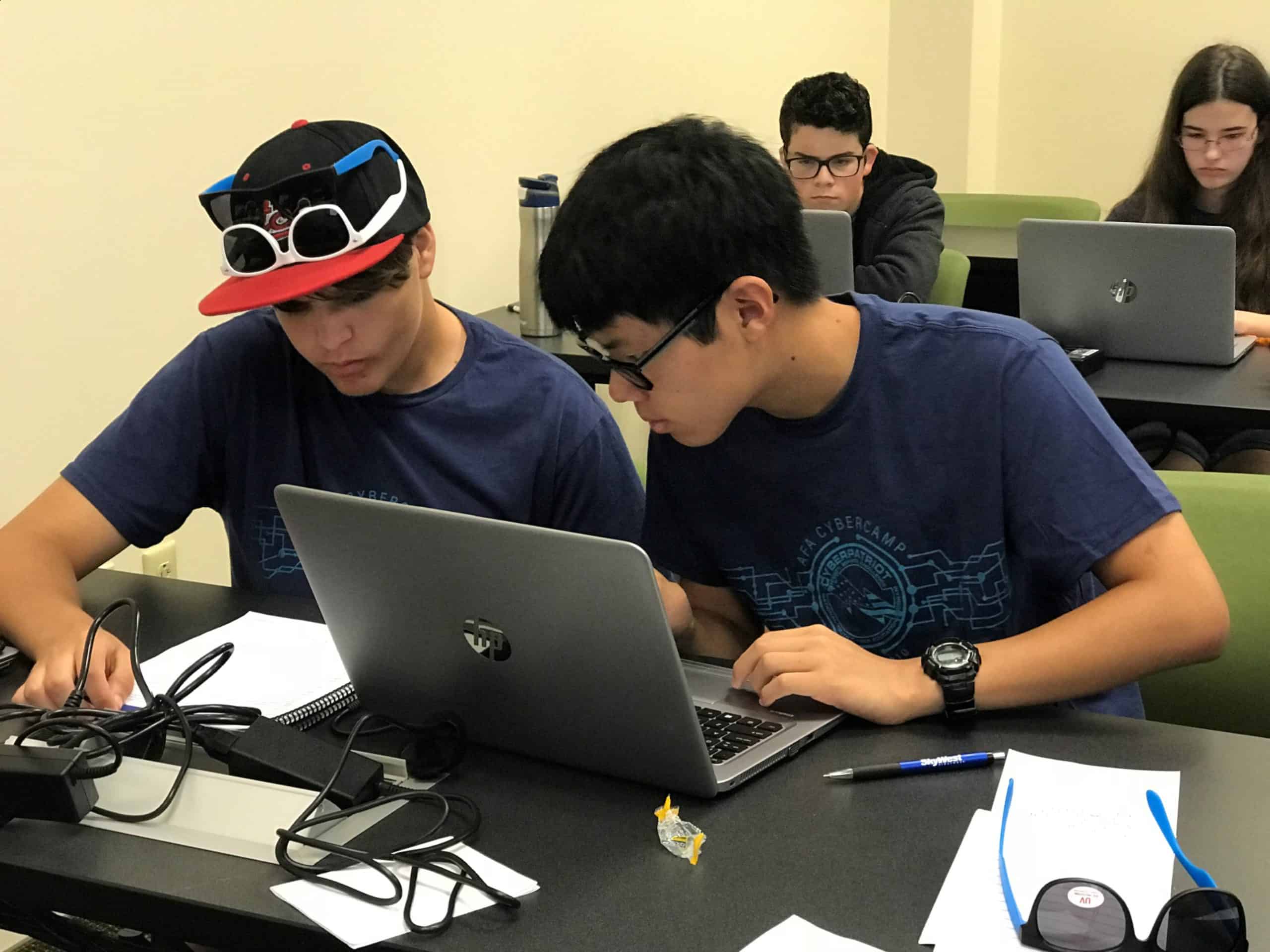 Regent University hosted an Air Force Association (AFA) CyberCamp.