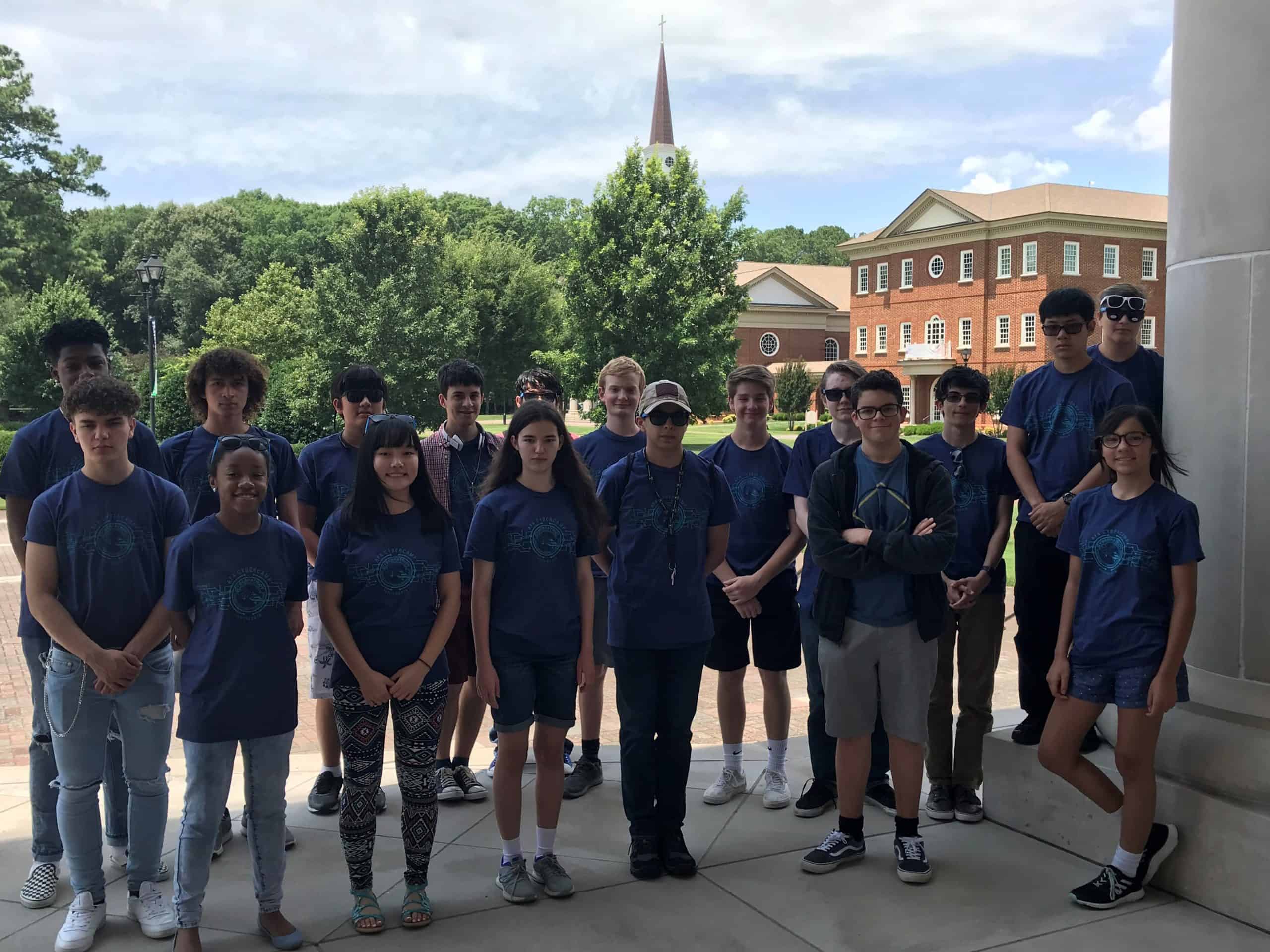 Regent University, Virginia Beach, hosted an Air Force Association (AFA) CyberCamp for high school students.