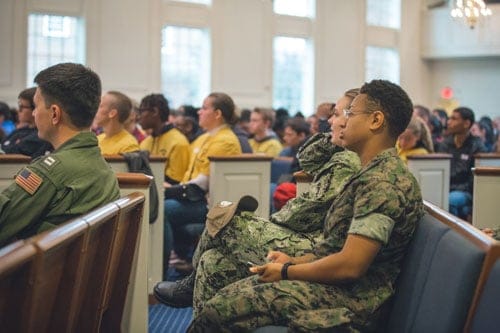 ROTC Expo at Regent.