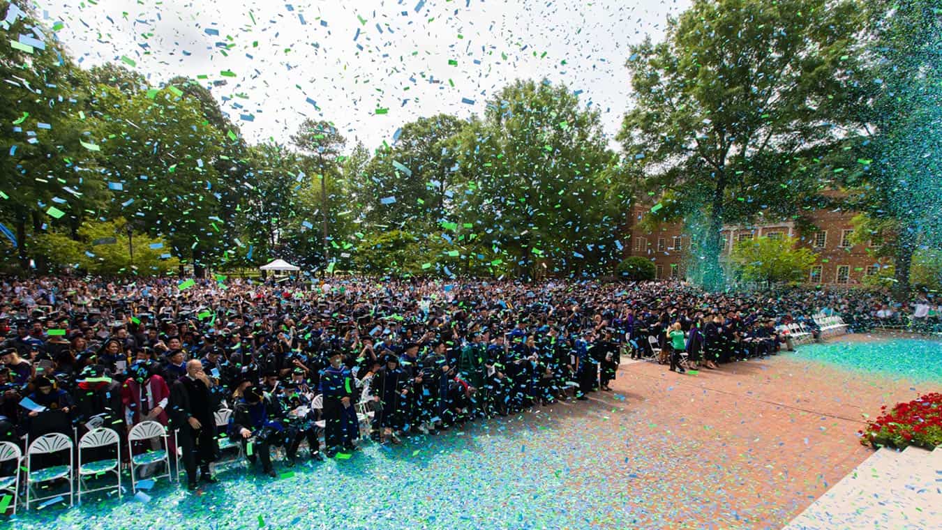 Regent University's 2019 Commencement ceremony held on campus in Virginia Beach, VA 23464.