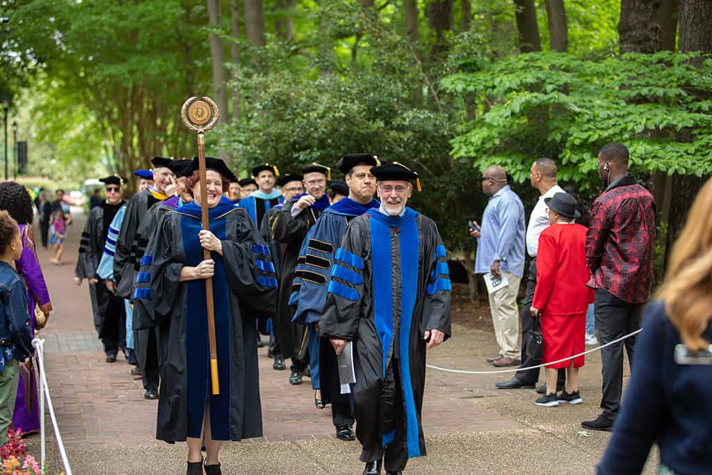 Regent University’s 39th Commencement ceremony in Virginia Beach.