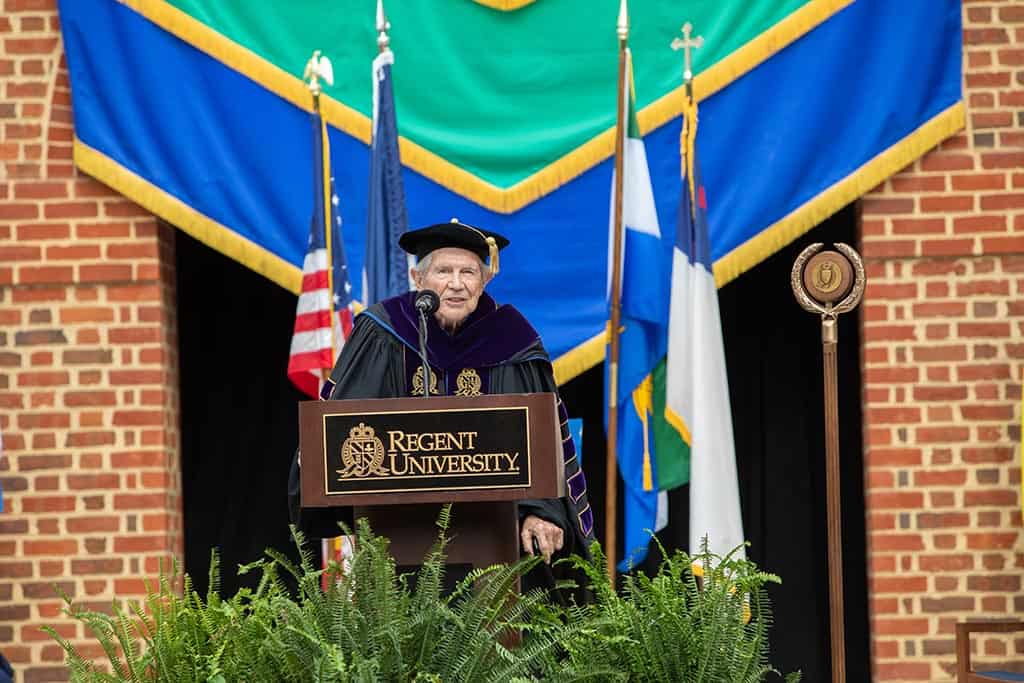 Moments from Regent University’s beautiful commencement ceremony.