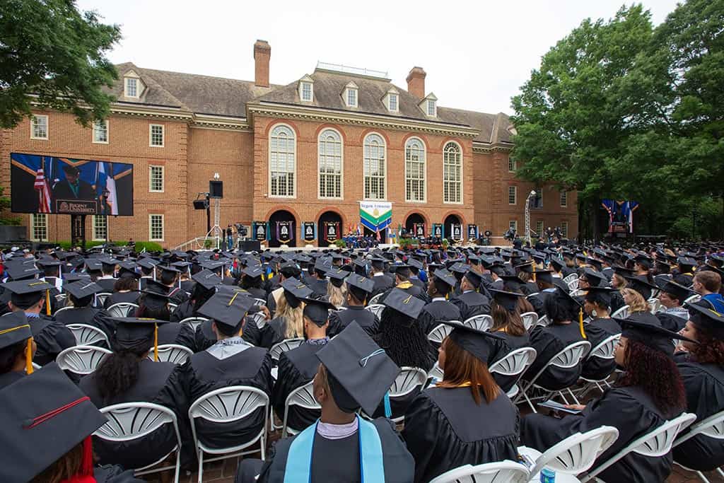 Regent University’s beautiful 2019 commencement ceremony.