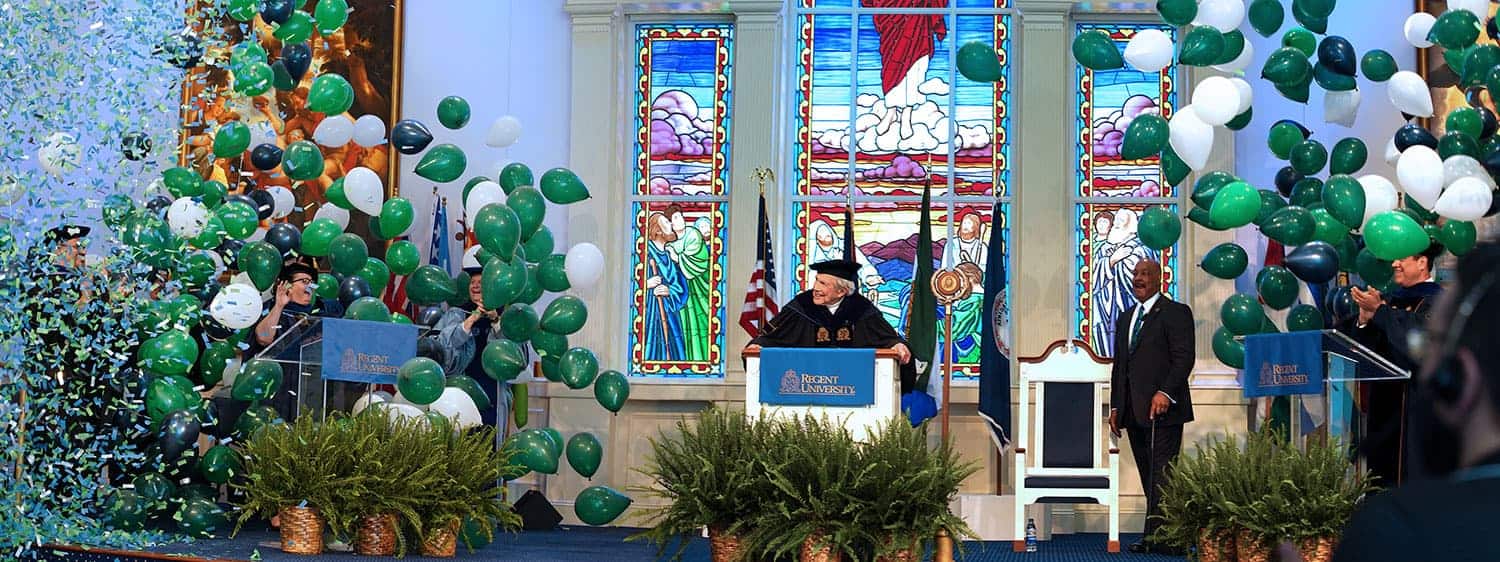 Regent University Commencement 2020.