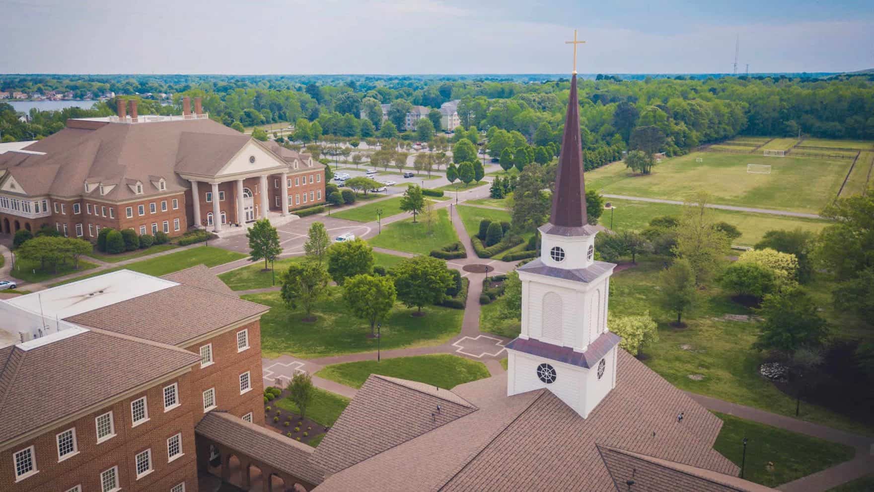 The beautiful Virginia Beach campus of Regent, a premier Christian university that is offering $4,000 Homeschool Scholarships.