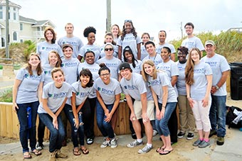 Student leaders at Regent University.