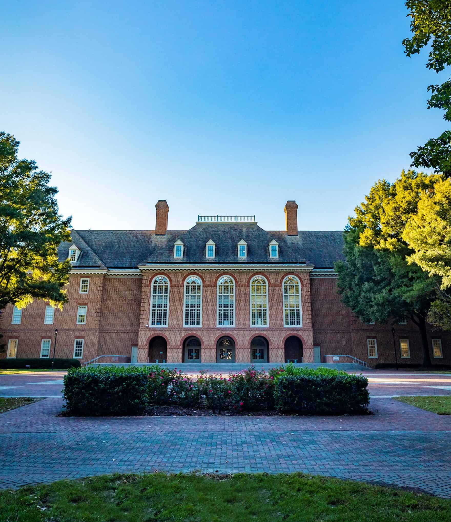 Regent University's library in Virginia Beach, VA 23464.