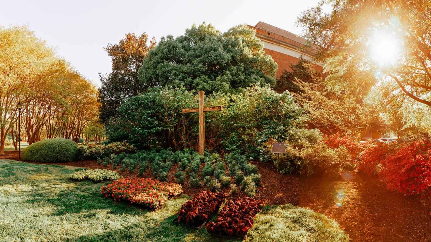 The Cross on CBN and Regent University's campus in Virginia Beach.