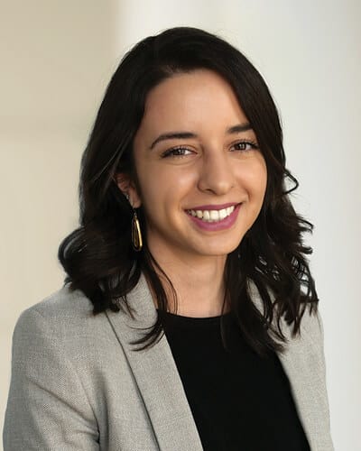 Regent University alumna Arielle Del Turco.