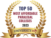 Regent University ranked #20 of the top 25 Best Affordable Paralegal Colleges | UniversityHQ