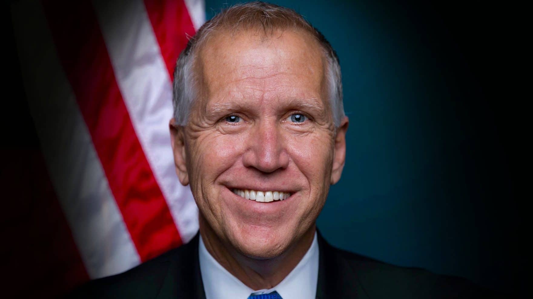 Sen. Thom Tillis speaks to Regent Law in Virginia