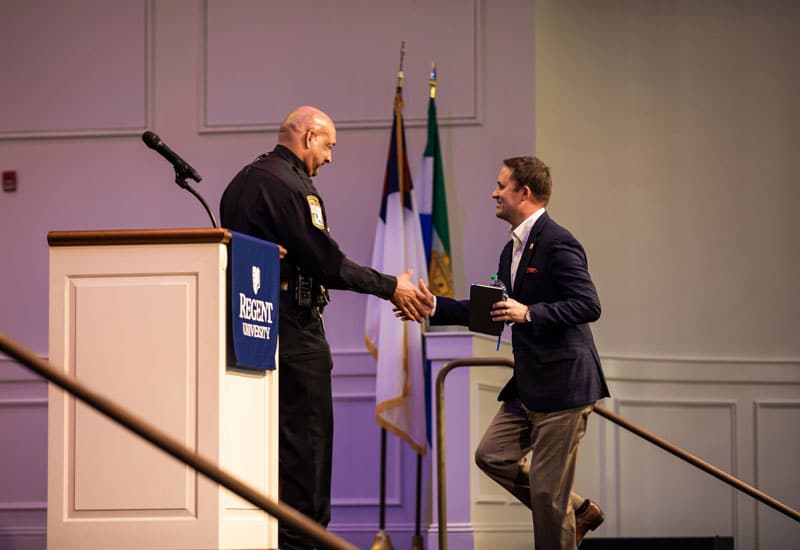 Virginia Attorney General Jason Miyares Speaks at Regent University