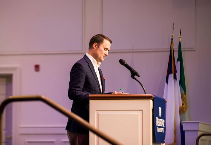 Virginia Attorney General Jason Miyares Speaks at Regent University