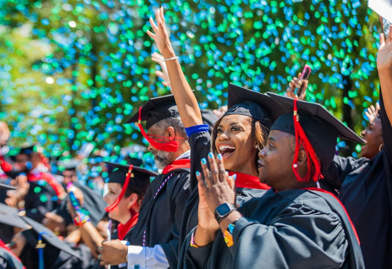 Regent University 2022 Commencement Ceremony in Virginia Beach, Virginia.