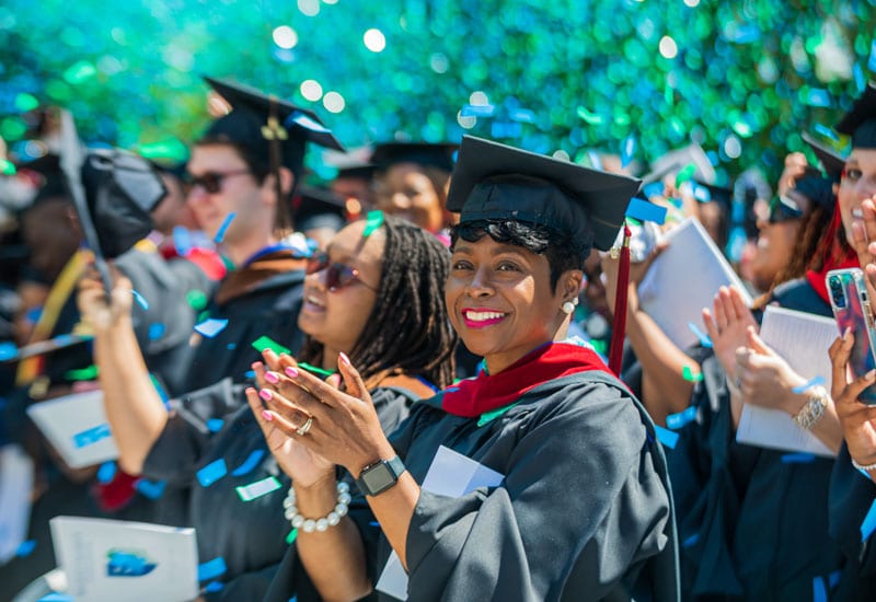 Regent University 2022 Commencement Ceremony in Virginia Beach, Virginia.