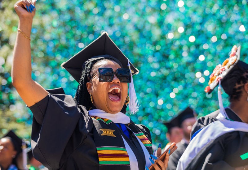 Regent University 2022 Commencement Ceremony in Virginia Beach, Virginia.