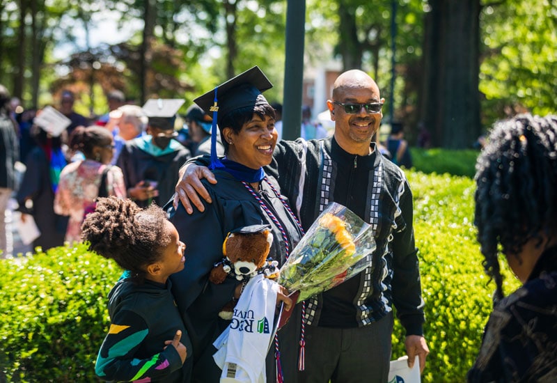 Regent University 2022 Commencement Ceremony in Virginia Beach, Virginia.