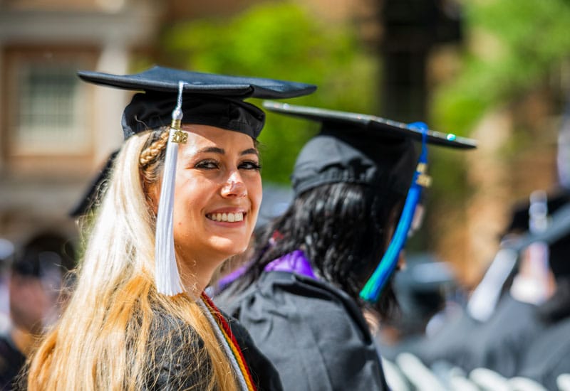 Regent University 2022 Commencement Ceremony in Virginia Beach, Virginia.