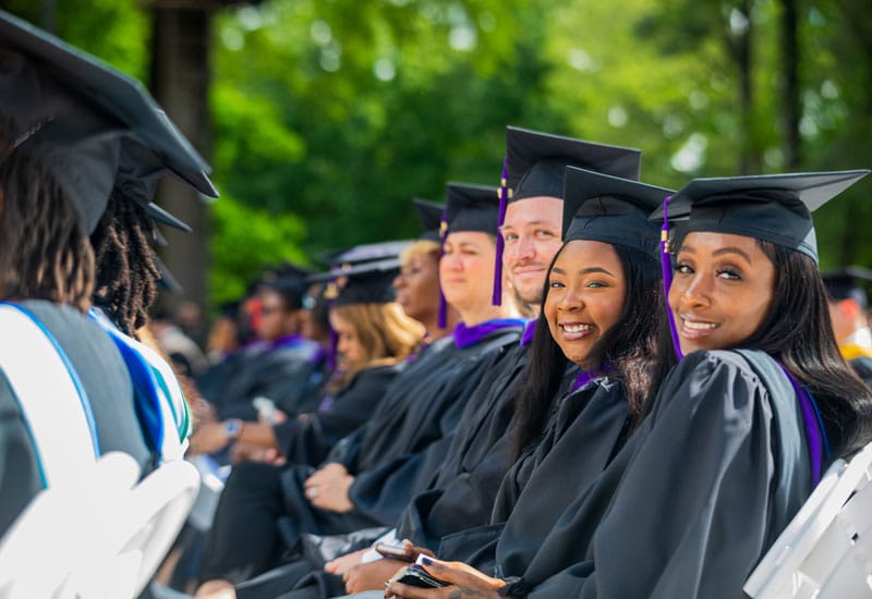 Regent University 2022 Commencement Ceremony in Virginia Beach, Virginia.