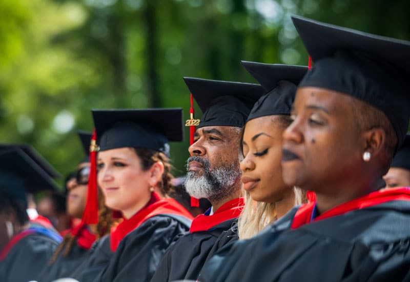 Regent University 2022 Commencement Ceremony in Virginia Beach, Virginia.