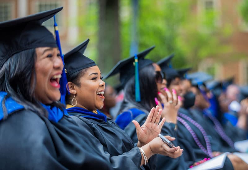 Regent University 2022 Commencement Ceremony in Virginia Beach, Virginia.