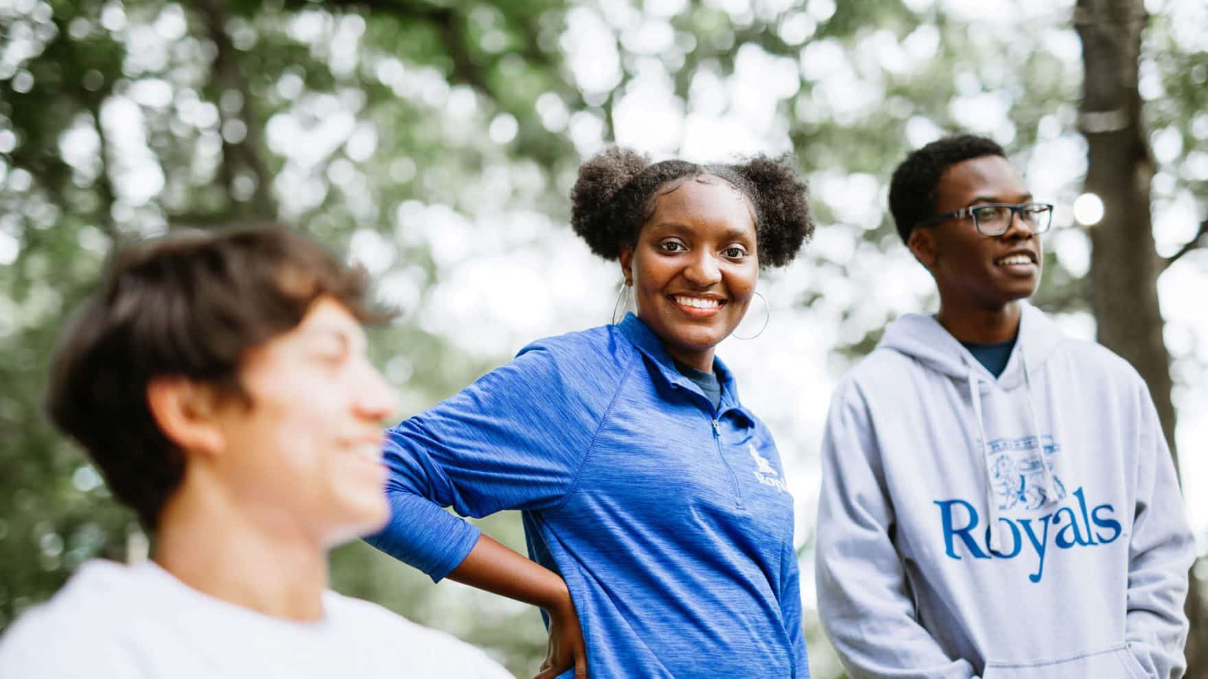 Students at Regent, a university that offers enrollment deposit benefits.