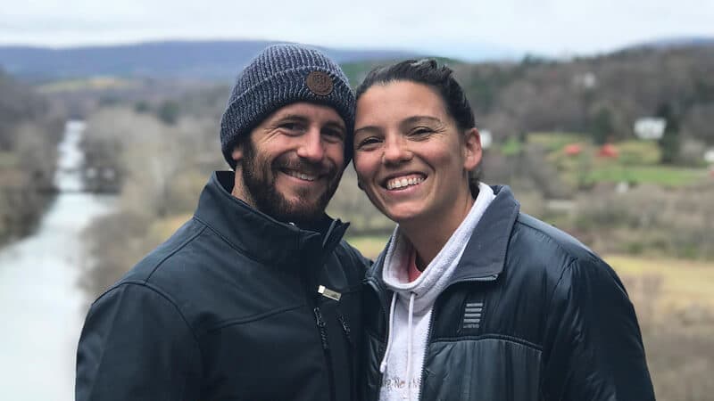 Regent University alumnus Aaron Runzo and his wife Nikki. 