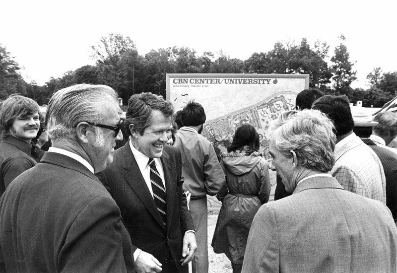 Regent University Founder, Chancellor & CEO Dr. M.G. “Pat” Robertson speaks.