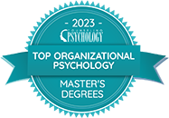 Regent University Ranked #2 Best Online Master's Degree in Organizational Psychology Program by CounselingPsychology.org