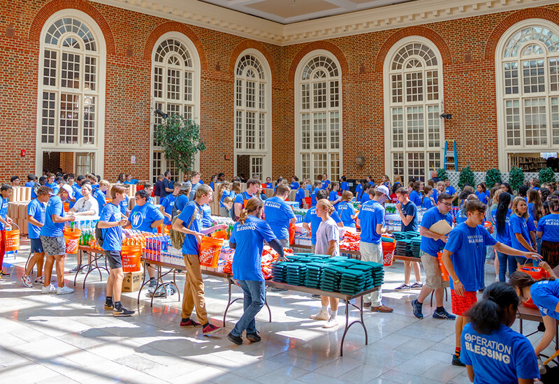 First Year Orientation - Welcome Week at Regent University