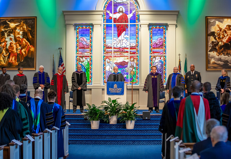 Investiture Ceremony at Regent University in Virginia Beach