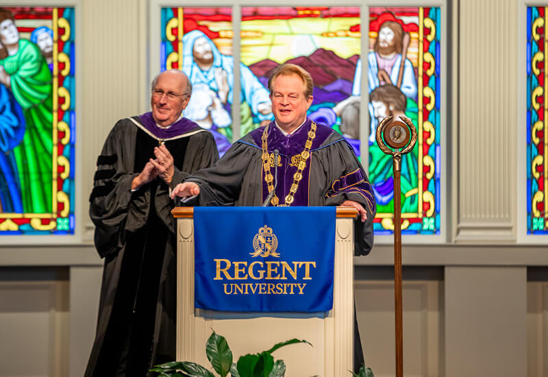 Investiture Ceremony at Regent University in Virginia Beach