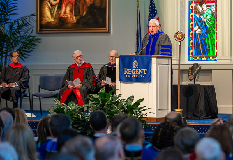 Investiture Ceremony at Regent University in Virginia Beach