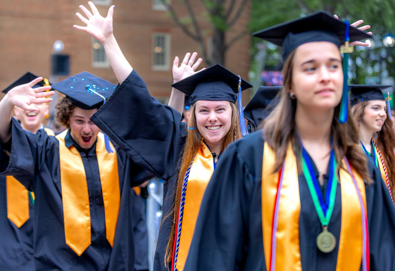 Graduates in the Class of 2024