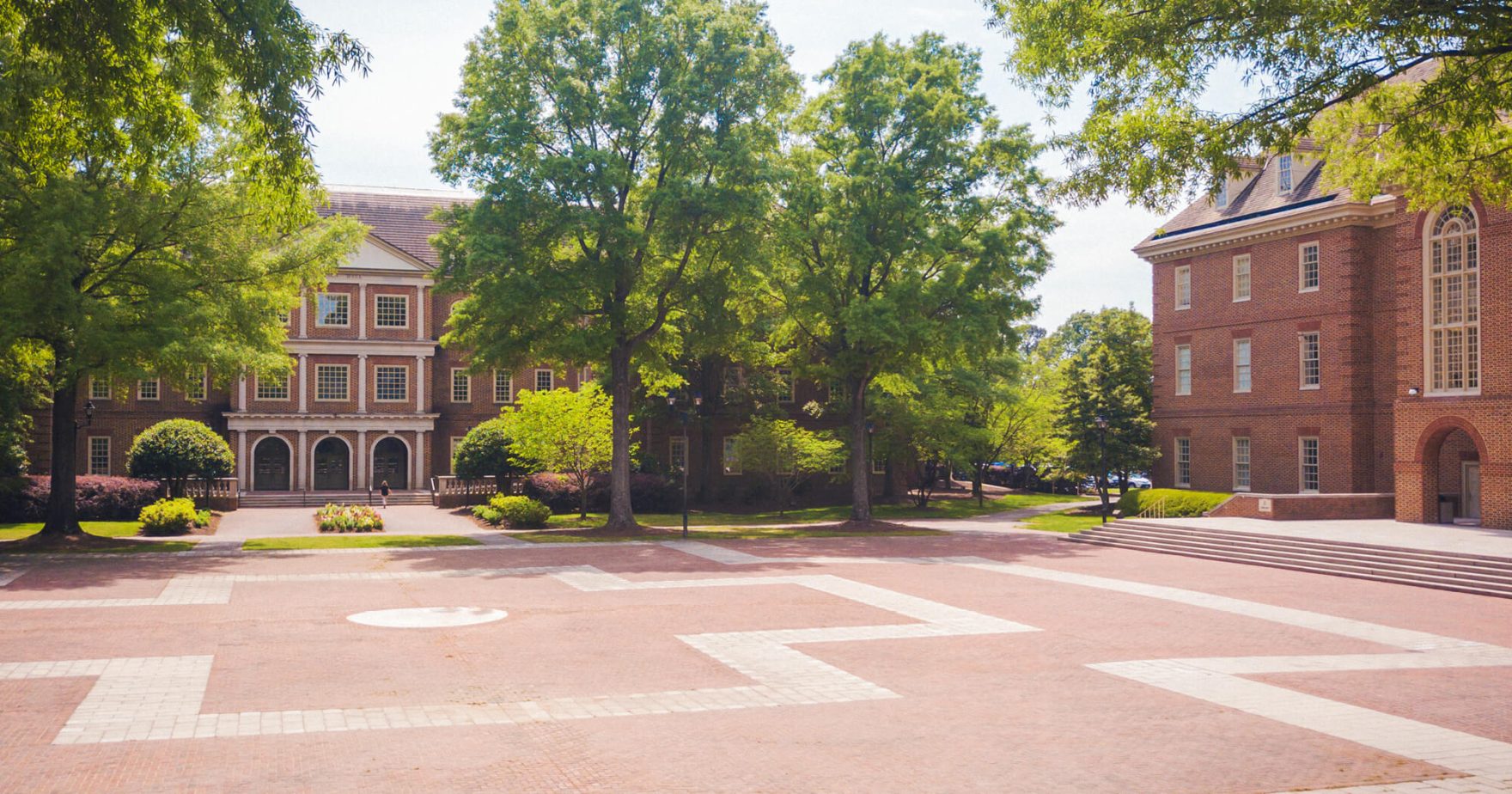 An outside view of Robertson Hall that houses the School of Law, for which two new professors have been hired for constitutional law and legal writing.