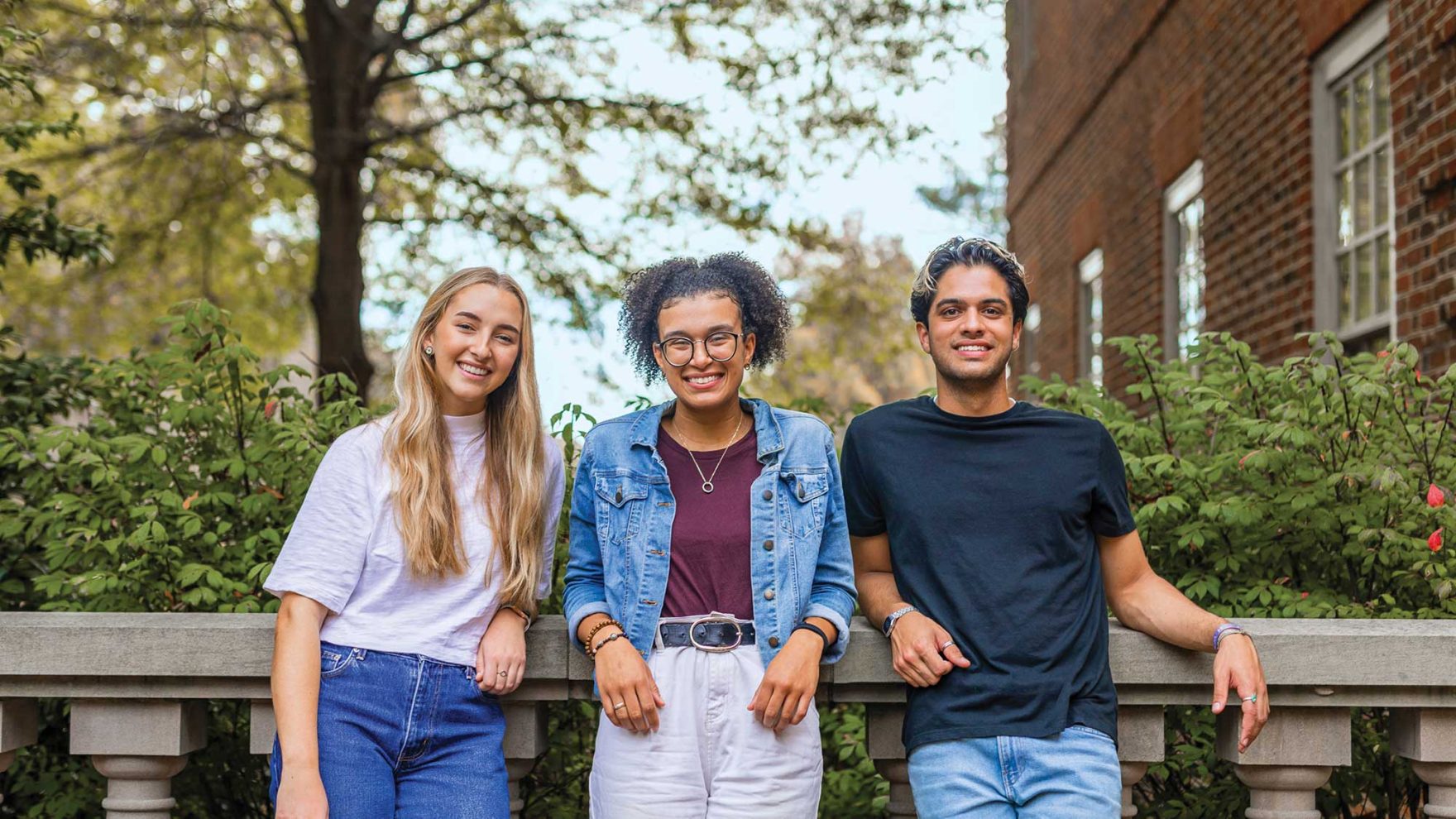 Three Regent University students that used the Early Action application.